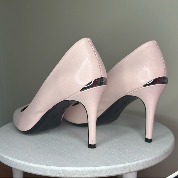 Calvin Klein Gayle Pump Heels Pale Powder Pink Womens - Picture 8 of 16